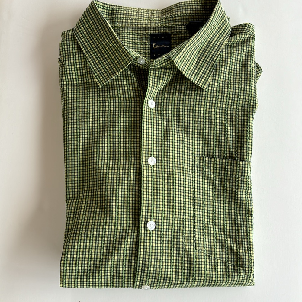 KANI Gold brand short sleeve button up